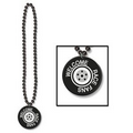 Beads w/ Printed Welcome Race Fans Medallion